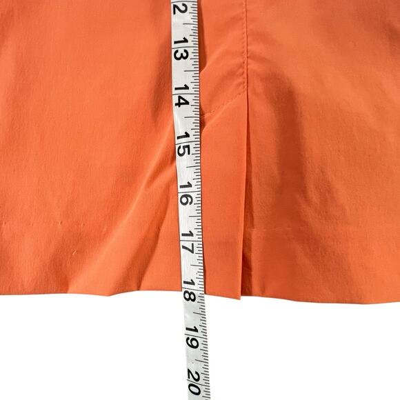 Lohla Sport Stellar Stretch Skort Skirt 6 Orange Pockets Golf Tennis Performance - Picture 9 of 13